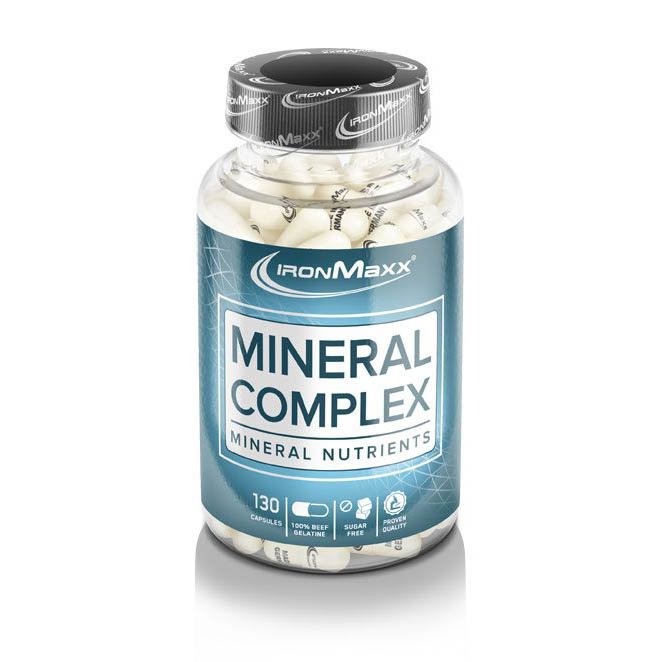 Витамины и минералы Ironmaxx Mineral Complex, 130 капсул ,  мл, IronMaxx. Витамины и минералы. Поддержание здоровья Укрепление иммунитета 