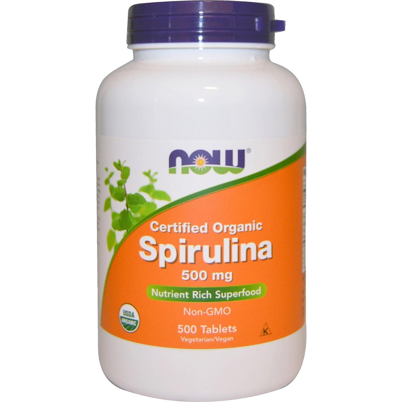 Now Spirulina NOW Foods 100 tabs, , 100 tabs 