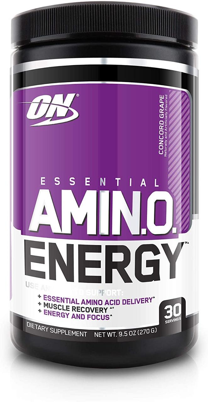 Комплекс аминокислот Optimum Nutrition Amino Energy (270 г) оптимум амино энерджи concord grape,  мл, Optimum Nutrition. Аминокислотные комплексы. 