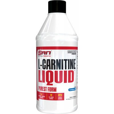 Жиросжигатель San L-Carnitine Liquid, 473 мл Тропический,  мл, Rule One Proteins. Жиросжигатель. Снижение веса Сжигание жира 