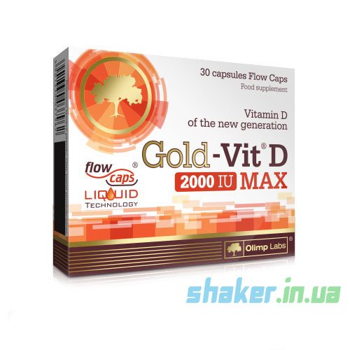 Olimp Labs Витамин д3 Olimp Gold-Vit D Max (30 капс) олимп, , 30 