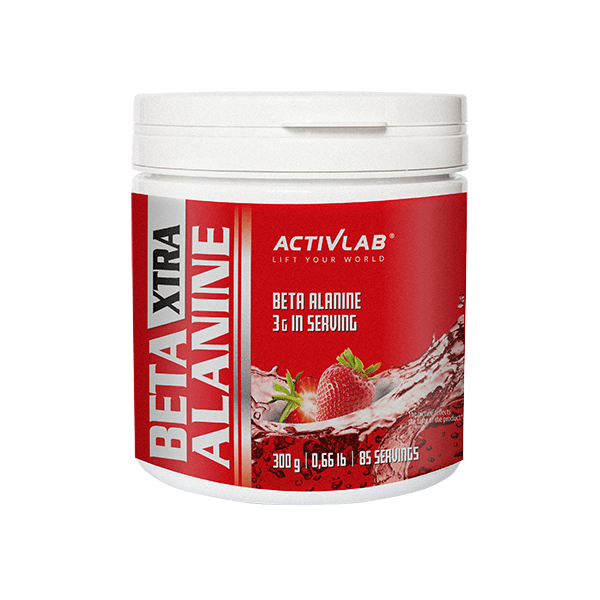 Аминокислота Activlab Beta-Alanine Xtra, 300 грамм Клубника,  ml, ActivLab. Amino Acids. 