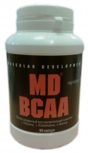 BCAA, 90 pcs, MD. BCAA. Weight Loss स्वास्थ्य लाभ Anti-catabolic properties Lean muscle mass 
