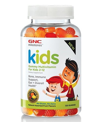 Milestones Kids Multi Gummy, 120 pcs, GNC. Vitamin Mineral Complex. General Health Immunity enhancement 