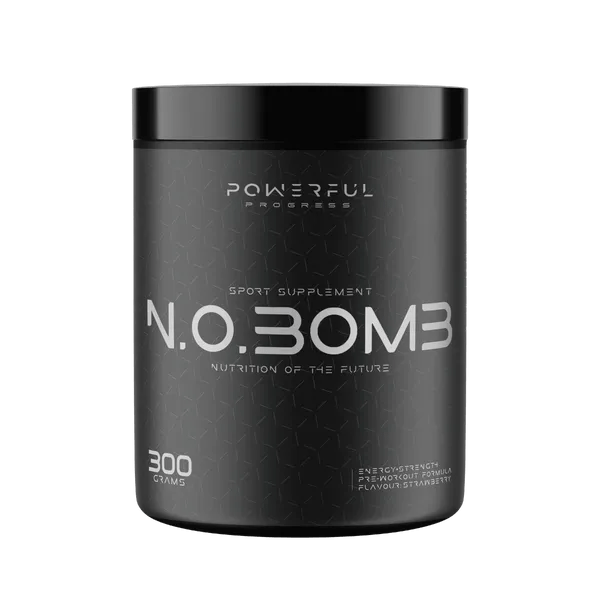 Powerful Progress Передтренувальний комплекс Powerful Progress N.O. BOMB 300 г Полуниця, , 30 шт