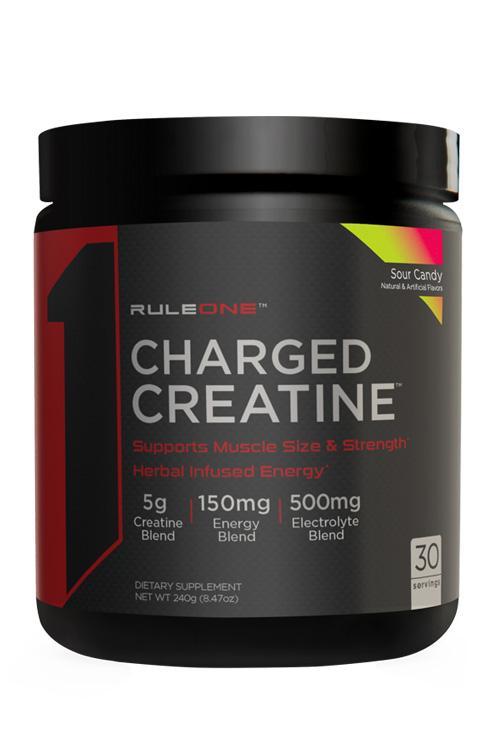 Rule One Proteins Комплексный креатин R1 (Rule One) Charged Creatine 240 грамм Конфеты, ,