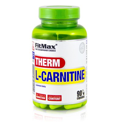 FitMax Therm L-Carnitine 90 капс Без вкуса,  ml, FitMax. L-carnitine. Weight Loss General Health Detoxification Stress resistance Lowering cholesterol Antioxidant properties 
