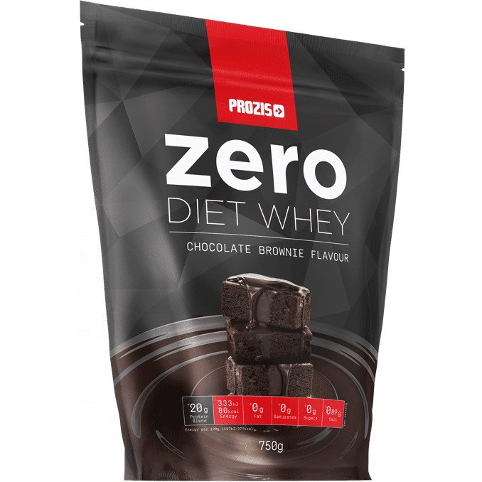 Протеин Prozis Zero Diet Whey, 750 грамм Шоколадный брауни,  мл, Prozis. Протеин. Набор массы Восстановление Антикатаболические свойства 