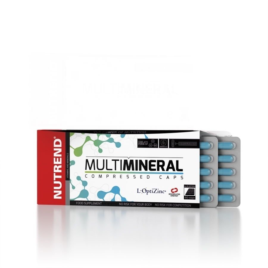 Nutrend Витамины и минералы Nutrend MultiMineral Compressed, 60 капсул, , 