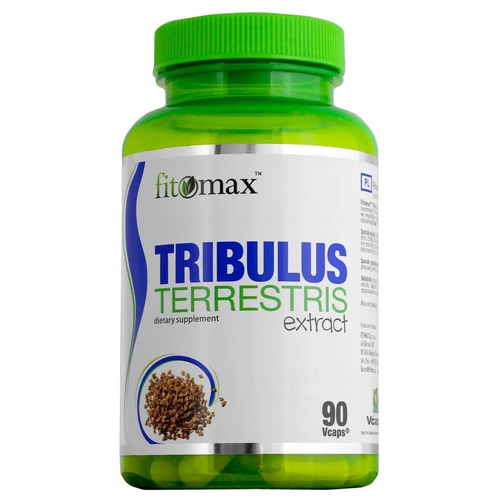 Стимулятор тестостерона FitMax Tribulus Terrestris, 90 вегакапсул,  ml, FitMax. Testosterone Booster. General Health Libido enhancing Anabolic properties Testosterone enhancement 
