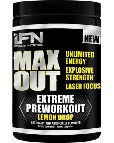 Max Out, 222 g, iForce Nutrition. Pre Workout. Energy & Endurance 