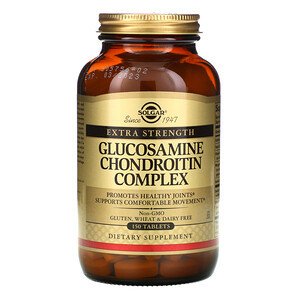 Глюкозамин хондроитин Solgar Extra Strength Glucosamine Chondroitin Complex 150 таблеток,  мл, Solgar. Хондропротекторы. Поддержание здоровья Укрепление суставов и связок 