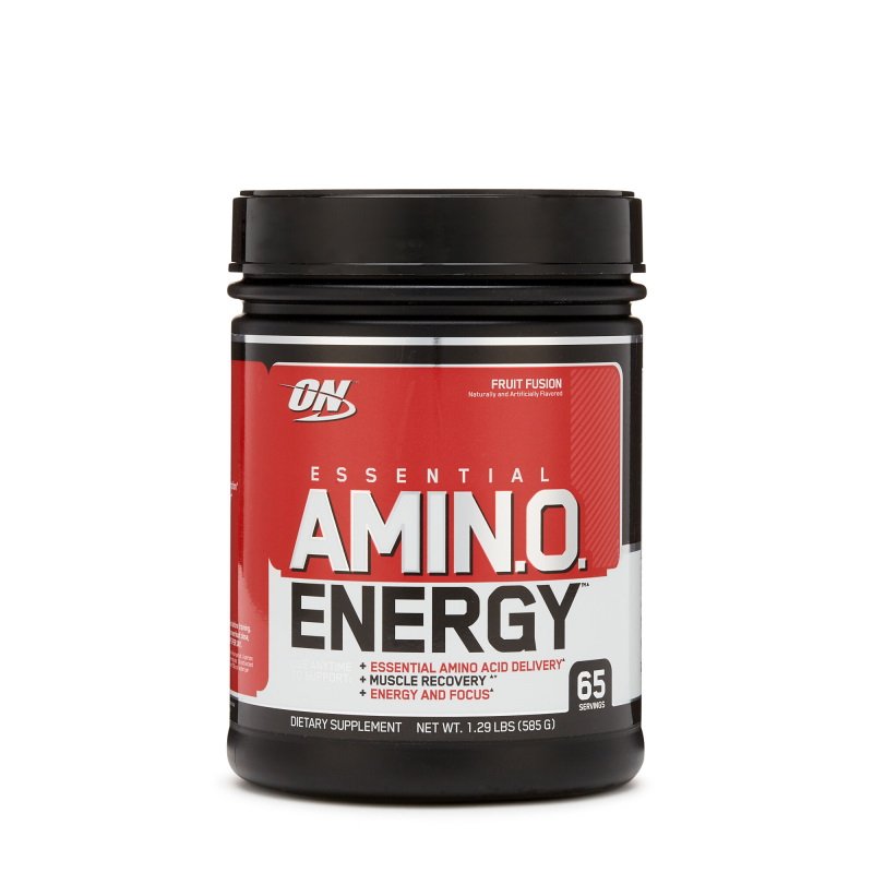 Предтренировочный комплекс Optimum Essential Amino Energy, 585 грамм Фруктовый пунш,  ml, Optimum Nutrition. Pre Workout. Energy & Endurance 