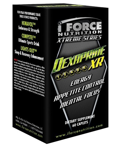 Dexaprine XR, 60 piezas, iForce Nutrition. Termogénicos. Weight Loss Fat burning 