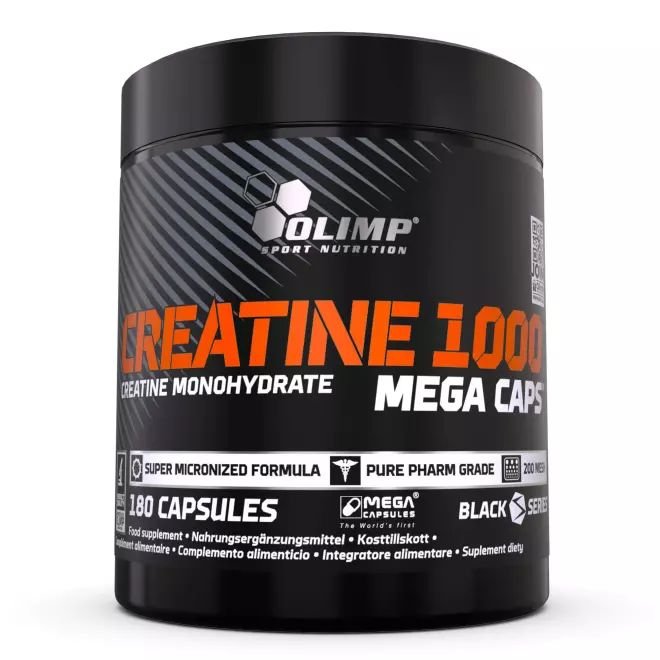 Olimp Labs Креатин Olimp Creatine 1000 Mega Caps, 180 капсул, , 