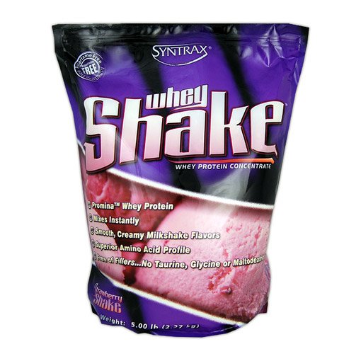 Whey Shake, 2270 g, Syntrax. Whey Concentrate. Mass Gain recovery Anti-catabolic properties 