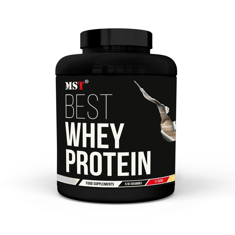 Протеин MST Best Whey Protein, 510 грамм Ванильное мороженое,  ml, MST Nutrition. Protein. Mass Gain स्वास्थ्य लाभ Anti-catabolic properties 
