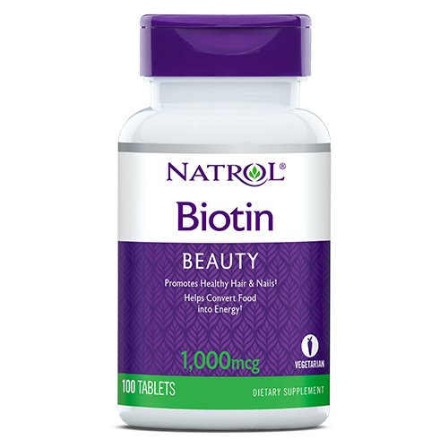 Витамины и минералы Natrol Biotin 1000 mcg, 100 таблеток,  ml, Natrol. Vitamins and minerals. General Health Immunity enhancement 