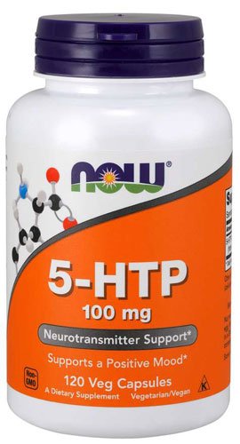NOW 5-HTP 100 mg 120 капс Без вкуса,  мл, Now. 5-HTP. 
