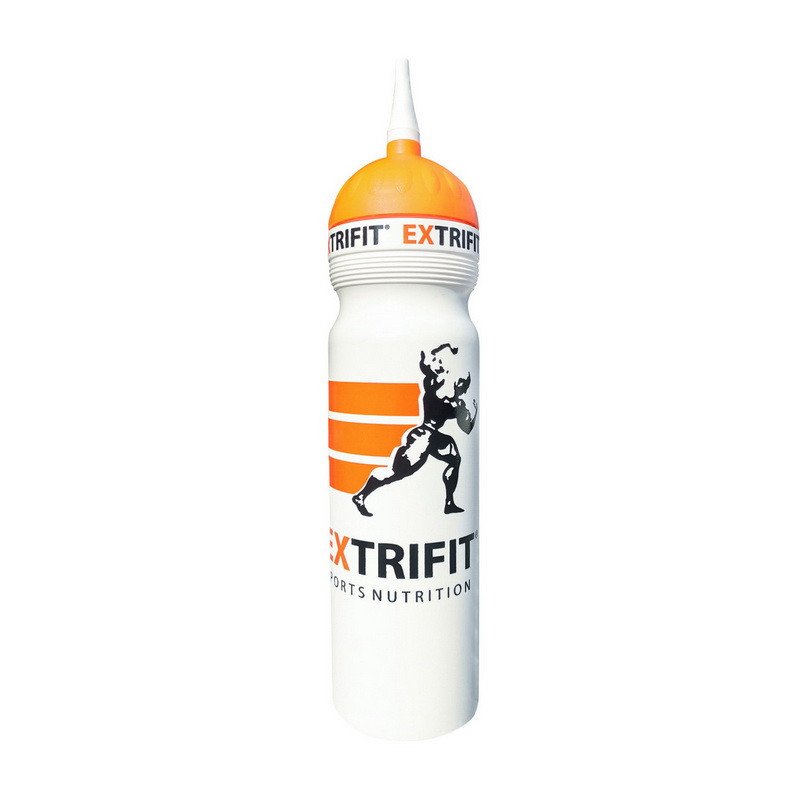 EXTRIFIT Шейкер Extrifit Bottle White long nozzle 1000 мл Белый, , 