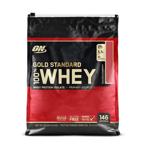 Optimum Nutrition Whey Gold Standard 4.54 кг Ваниль,  ml, Optimum Nutrition. Proteína de suero de leche. recuperación Anti-catabolic properties Lean muscle mass 