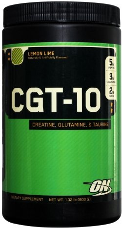 CGT-10, 600 г, Optimum Nutrition. Креатин с транспортной системой. 