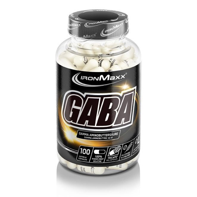 Аминокислота IronMaxx GABA, 100 капсул ,  ml, IronMaxx. Aminoácidos. 