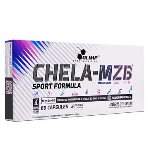 Харчова добавка Olimp Labs Chela MZB Sport Formula 60 caps,  ml, Olimp Labs. Vitamins and minerals. General Health Immunity enhancement 