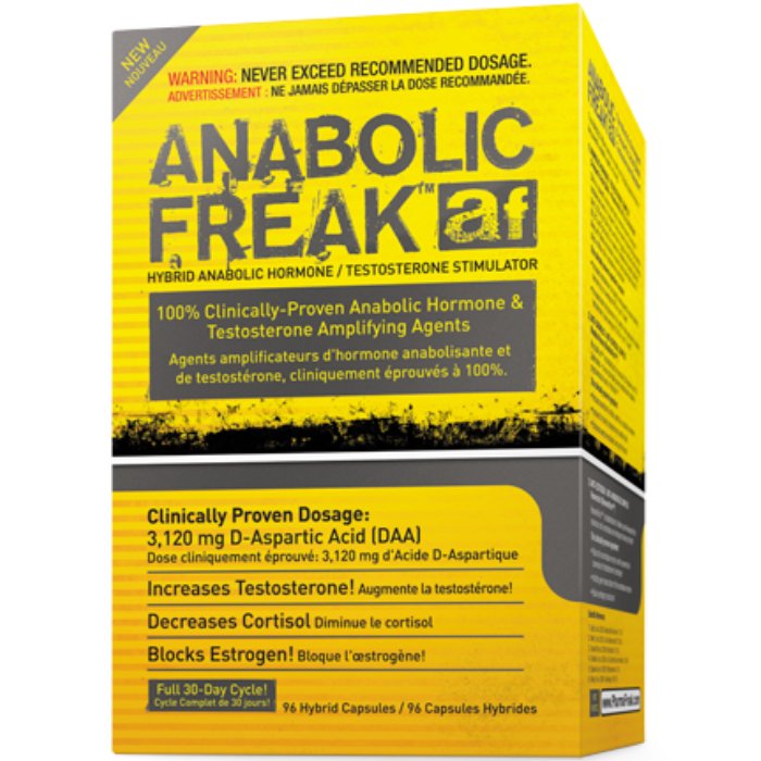 Anabolic Freak, 96 шт, PharmaFreak. Бустер тестостерона. Поддержание здоровья Повышение либидо Aнаболические свойства Повышение тестостерона 