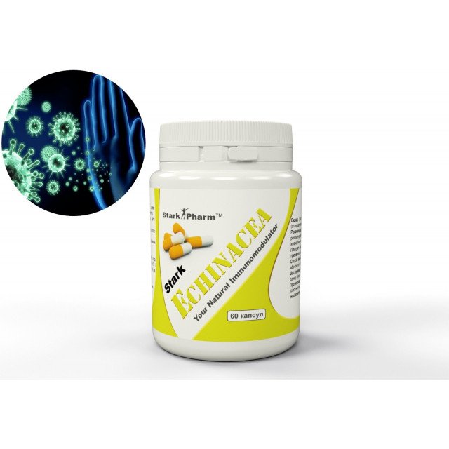 Echinacea 70 мг Stark Pharm 100 таб,  ml, Stark Pharm. Special supplements. 
