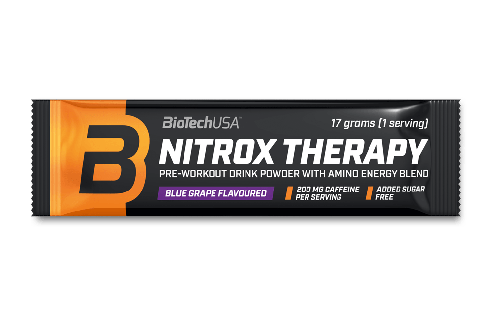Предтреник BioTech Nitrox Therapy (17 г) биотеч нитрокс cranberry,  мл, BioTech. Предтренировочный комплекс. Энергия и выносливость 