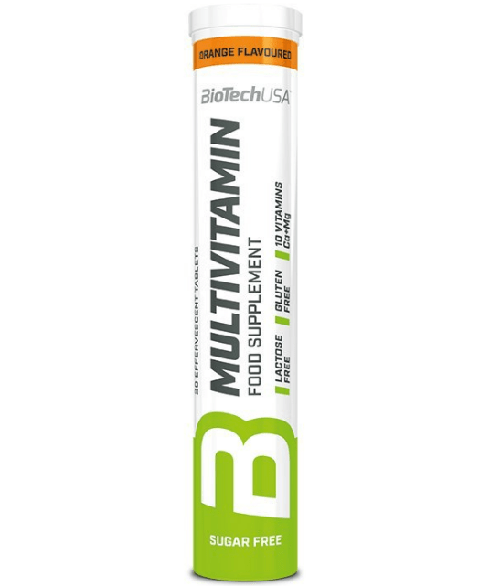 Вітамінно-мінеральний комплекc BioTech Effervescent Multivitamin 20 tabs,  мл, Optisana. Витамины и минералы. Поддержание здоровья Укрепление иммунитета 
