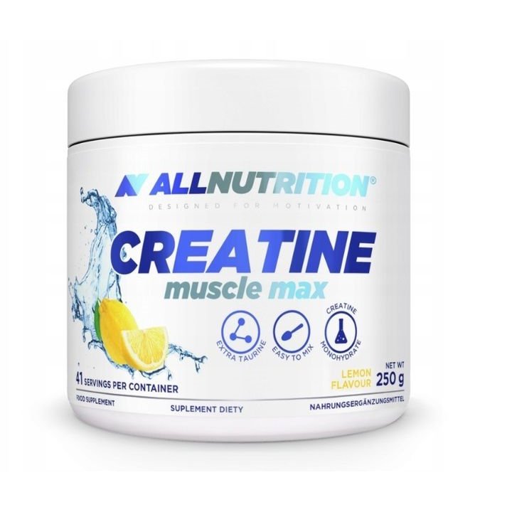 AllNutrition Креатин AllNutrition Creatine Muscle Max, 250 грамм Лимон, , 250 г
