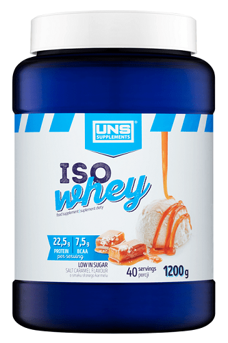 UNS ISO Whey 1200 г Белый шоколад,  ml, UNS. Suero aislado. Lean muscle mass Weight Loss recuperación Anti-catabolic properties 