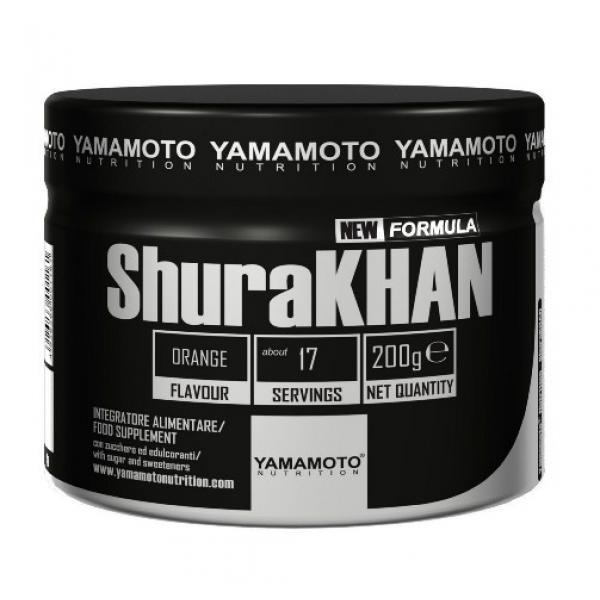 Предтреник Yamamoto nutrition ShuraKHAN (200 г) ямамото Orange,  мл, Yamamoto Nutrition. Предтренировочный комплекс. Энергия и выносливость 