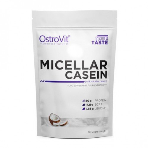 Протеин OstroVit Micellar Casein, 700 грамм Кокос,  ml, OstroVit. Casein. Weight Loss 