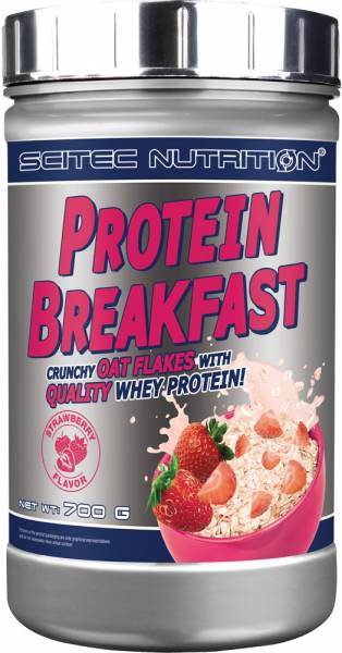 Заменитель питания Scitec Protein Breakfast, 700 грамм Клубника,  ml, Scitec Nutrition. Sustitución de comidas. 