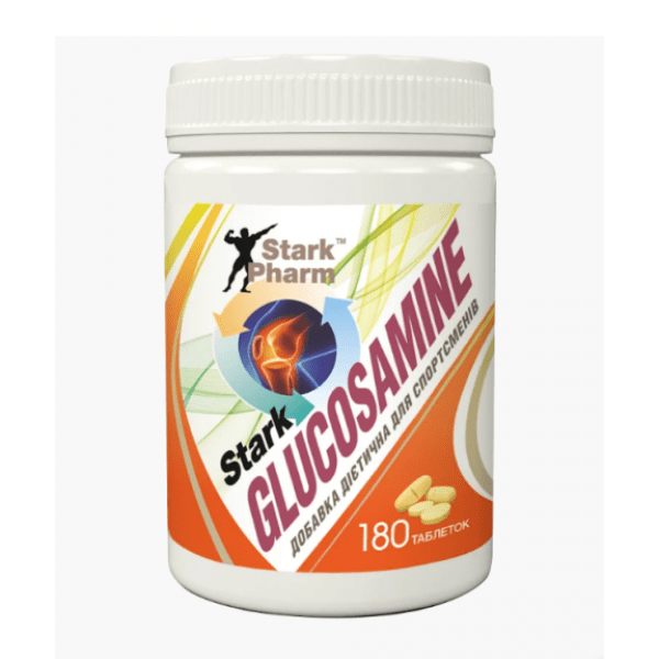 Глюкозамин Stark Pharm Glucosamine (180 табс) старк фарм,  мл, Stark Pharm. Глюкозамин. Поддержание здоровья Укрепление суставов и связок 