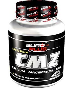 CMZ, 160 pcs, Euro Plus. Calcium, magnesium and zinc. General Health 