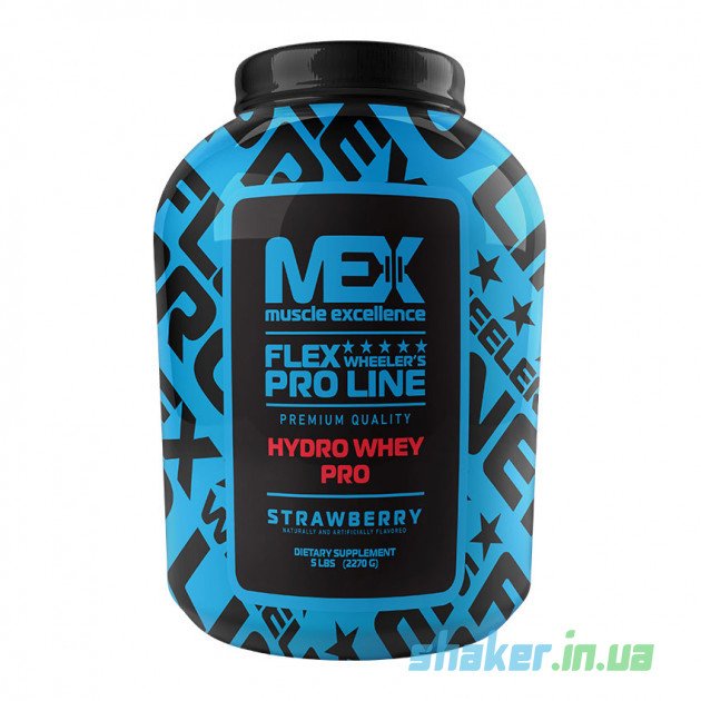 Сывороточный протеин гидролизат MEX Nutrition Hydro Whey Pro (2,27 кг) мекс нутришн клубника,  мл, MEX Nutrition. Сывороточный гидролизат. Сухая мышечная масса Снижение веса Восстановление Антикатаболические свойства 