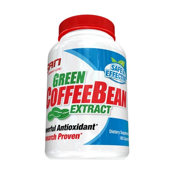 Натуральная добавка SAN Green Coffee Bean, 60 капсул,  мл, San. Hатуральные продукты. Поддержание здоровья 