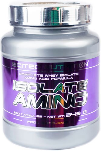 Scitec Isolate Amino 500 капс Без вкуса,  ml, Scitec Nutrition. Complejo de aminoácidos. 
