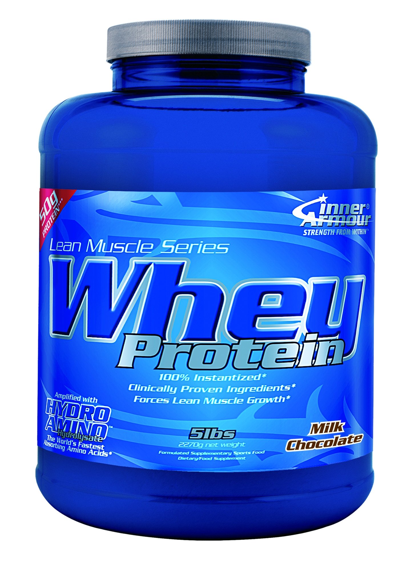 Whey Protein, 2270 g, Inner Armour. Mezcla de proteínas de suero de leche. 