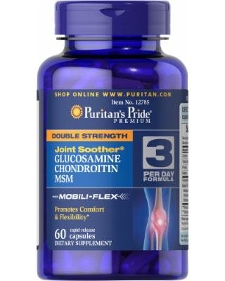 Glucosamine Chondroitin, 60 pcs, Puritan's Pride. Glucosamine Chondroitin. General Health Ligament and Joint strengthening 