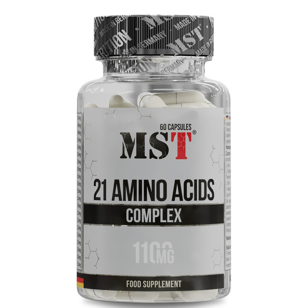 MST Nutrition Аминокислота MST 21 Amino Acids, 60 капсул, ,