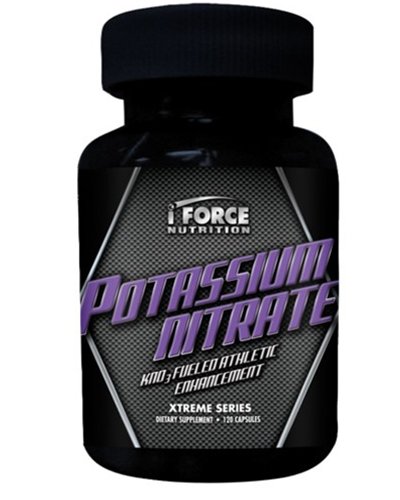 Potassium Nitrate, 120 piezas, iForce Nutrition. Pre Entreno. Energy & Endurance 
