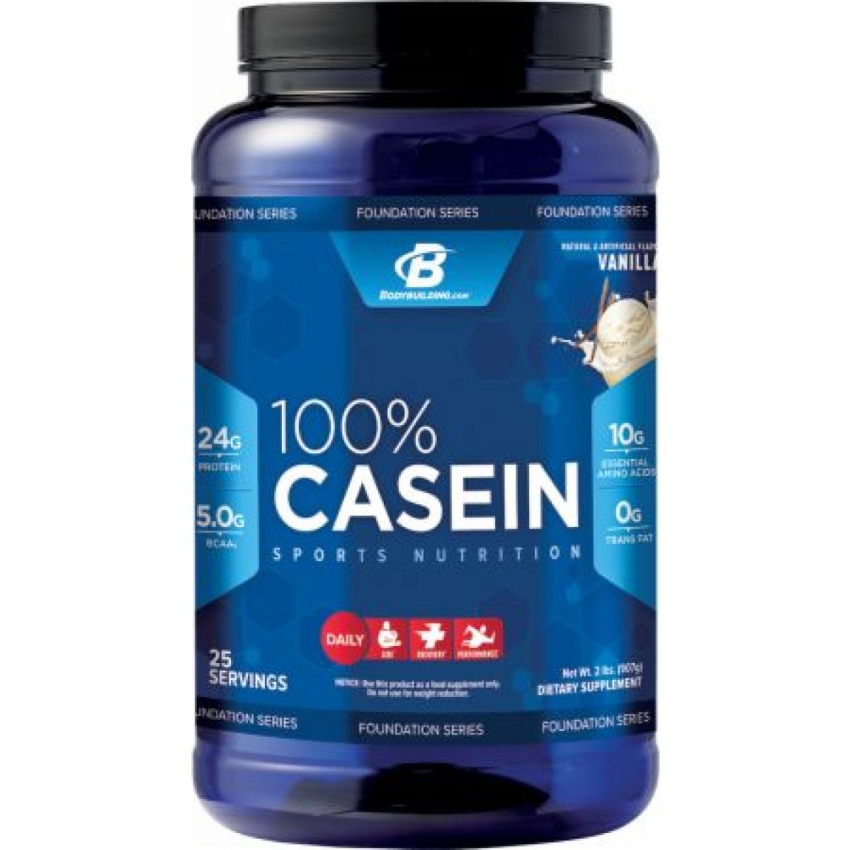 Bodybuilding.com 100% Casein, , 907 г