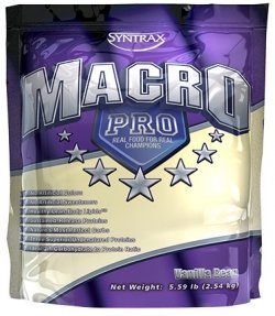 Macro Pro, 2540 g, Syntrax. Gainer. Mass Gain Energy & Endurance recovery 