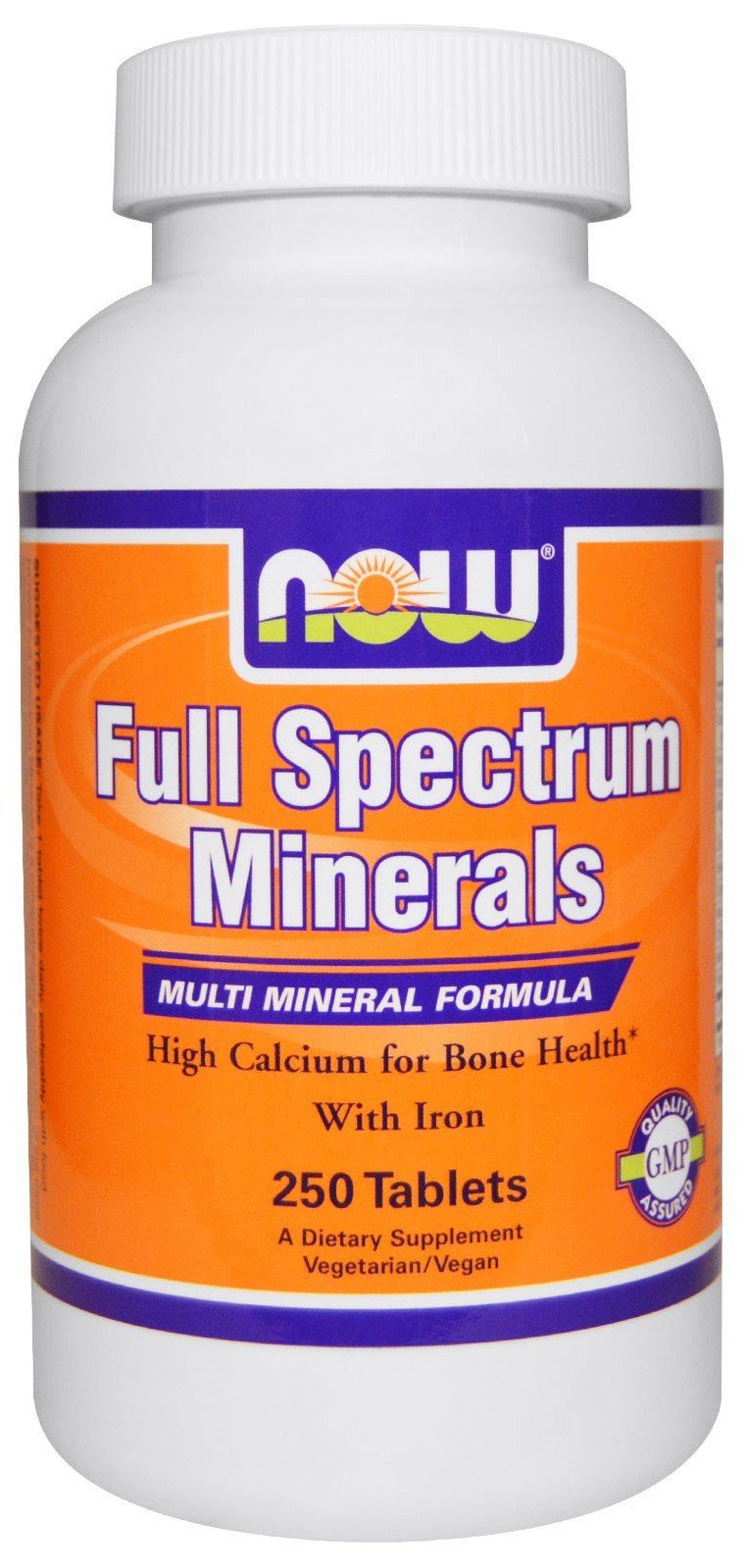 Full Spectrum Minerals, 250 шт, Now. Витаминно-минеральный комплекс. Поддержание здоровья Укрепление иммунитета 