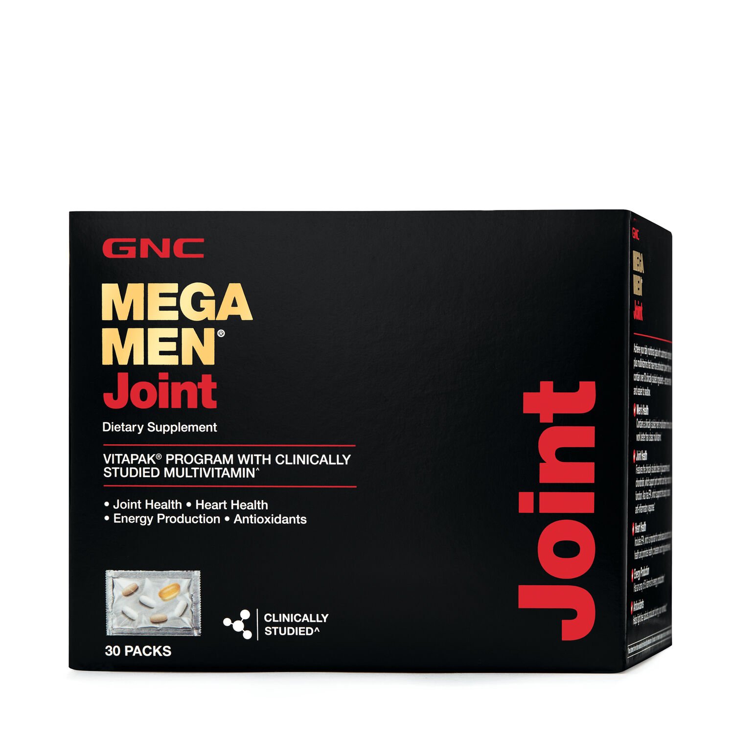 Витамины и минералы GNC Mega Men Joint Vitapak, 30 пакетиков,  ml, GNC. Vitamins and minerals. General Health Immunity enhancement 